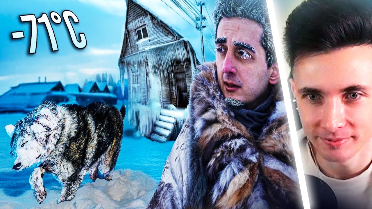 ХЕСУС СМОТРИТ: Самая холодная деревня в мире (10 минут на улице опасны) -71°C | Ruhi Çenet