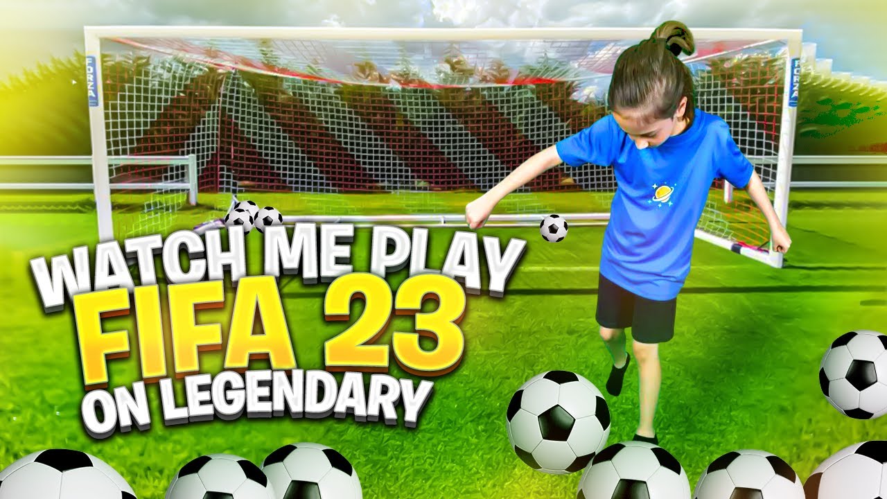 Watch Chopee play Fifa 23 On Legendary Difficulty! Epic gameplay! Entertainment for Kids!*