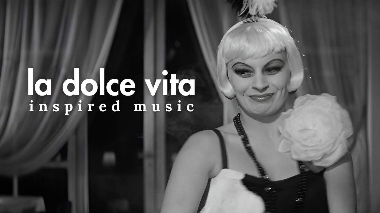 La Dolce Vita...  A Smooth Jazz-Laced Journey to Vintage Rome. Perfect soundtrack for an espresso.