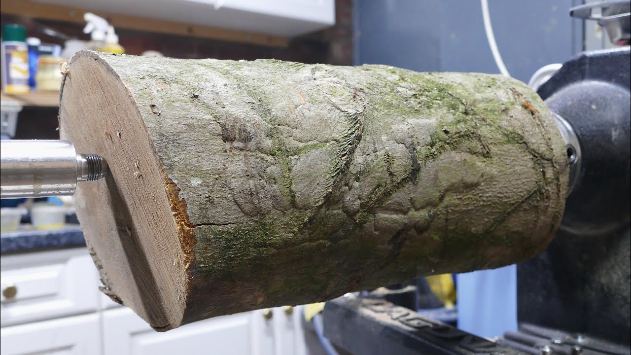 Woodturning - Crafting the Mossy Ash Goblet Pot!