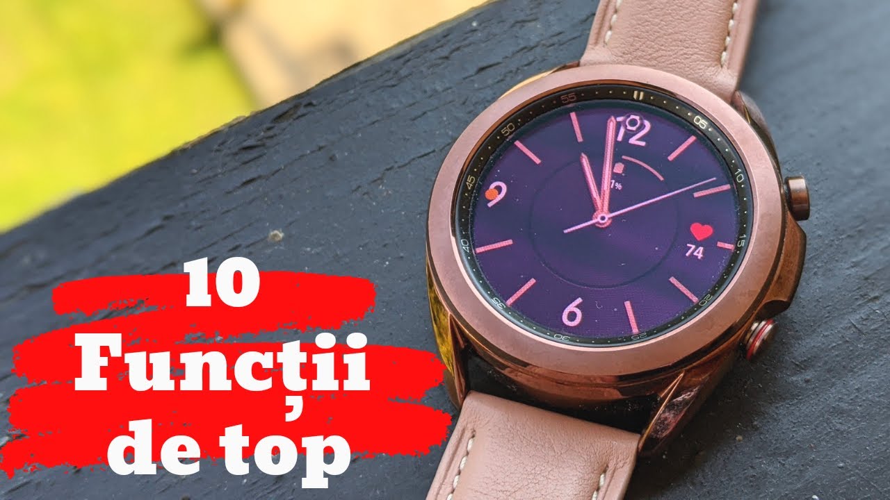 Top 10 funcții cool ale lui Samsung Galaxy Watch 3❗️❗️❗️⌚️
