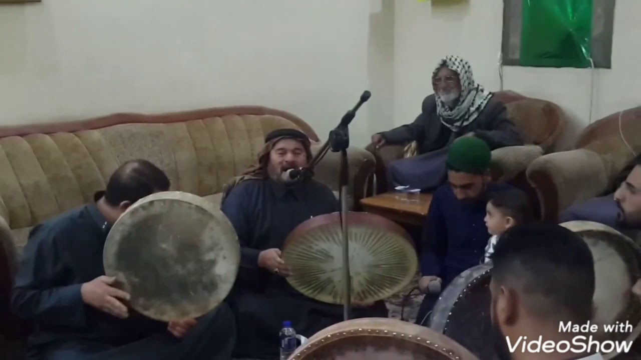 الشيخ د عمر محمود السامرائي  ومديح في دار الشيخ عبدالله الراوي