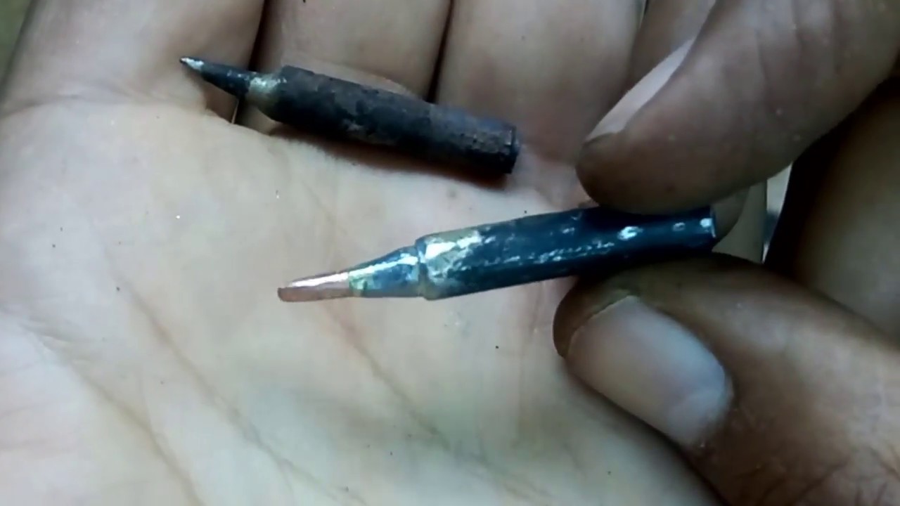 اصنع سن كاوية سيراميكية من النحاس بنفسك  // copper soldering iron bit DIY