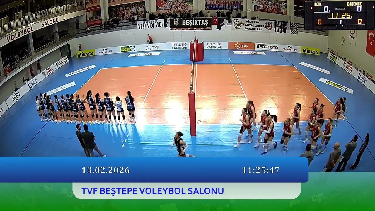BEŞİKTAŞ NAVIOSA - CADENCE BOYA GÖLCÜK İHSANİYE Kadınlar 2. Lig Çeyrek Finalleri