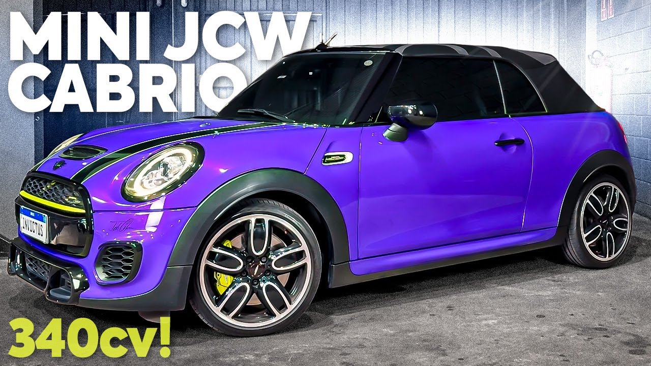 MINI COOPER 2.0 JCW CABRIO MAIS FORTE DO BR??🔥 STAGE 2+ DE QUSE 350cv!!😱