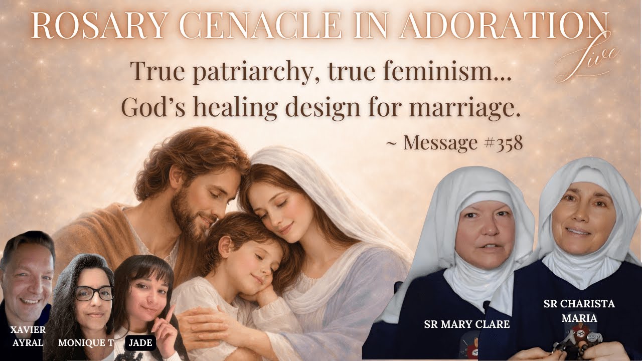 🌹 Rosary Cenacle in Adoration | #358 | Healing Marriage Through the Holy Family | MOME Sisters