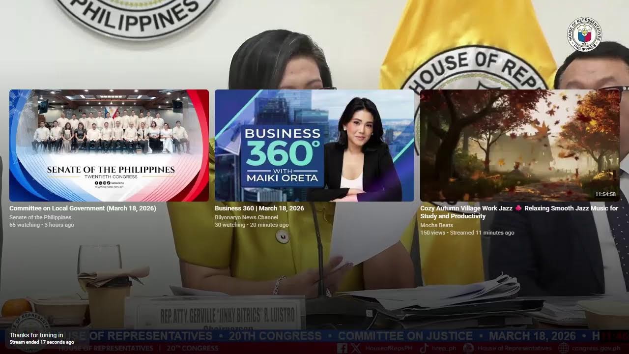 LIVE: Deliberasyon ng Kamara sa impeachment complaints vs VP Sara