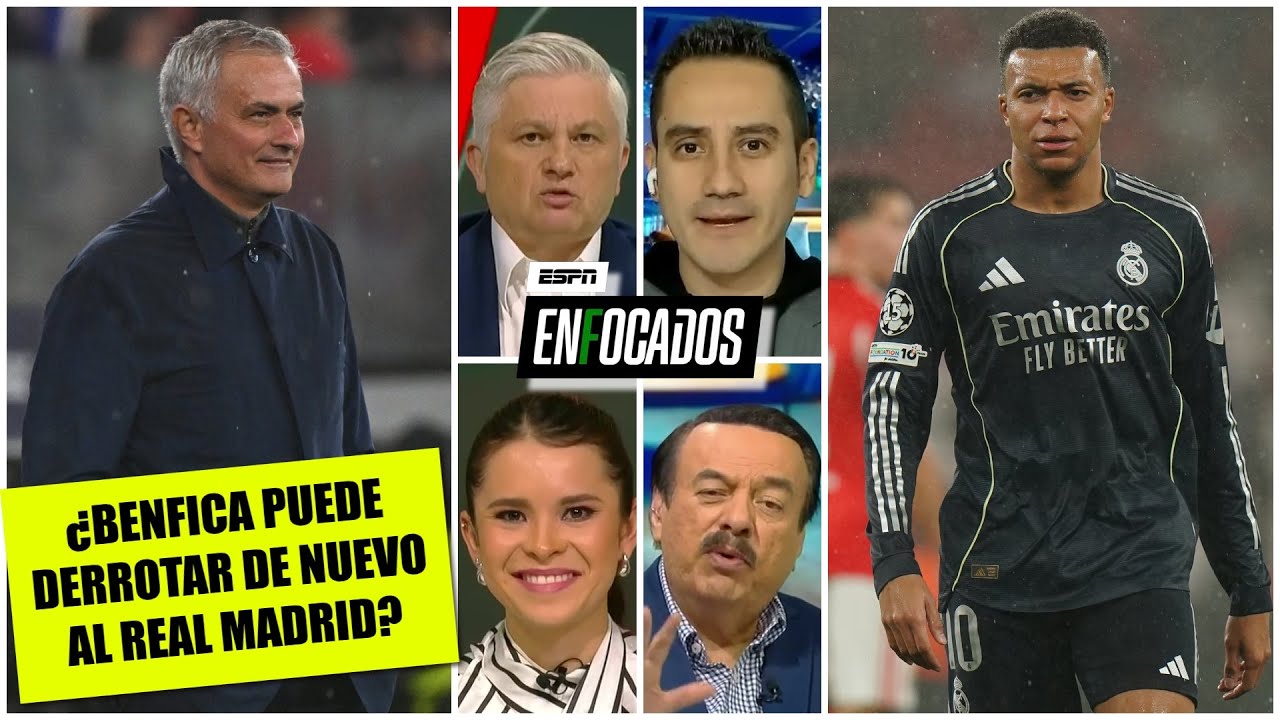 Que MOURINHO se baje de la NUBE: ni en sueños BENFICA le ganará dos veces al REAL MADRID | Enfocados