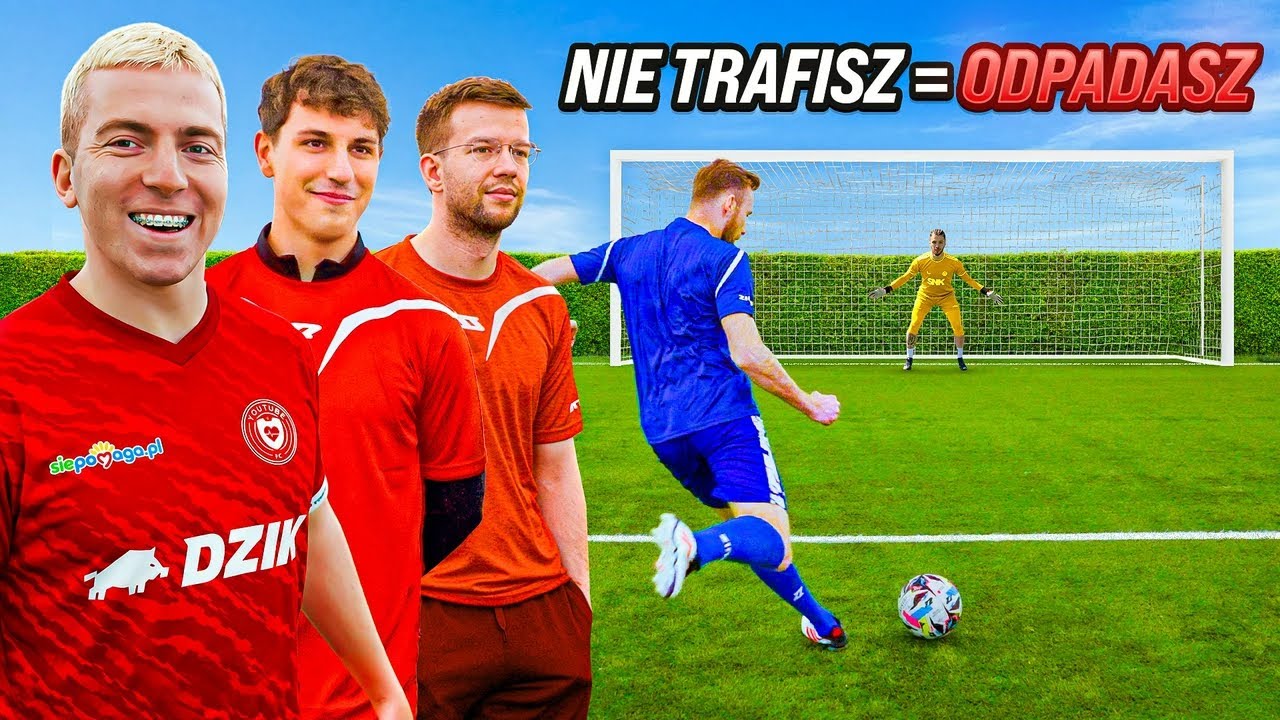 NAJWIĘKSZY KONKURS RZUT&Oacute;W KARNYCH YOUTUBER&Oacute;W