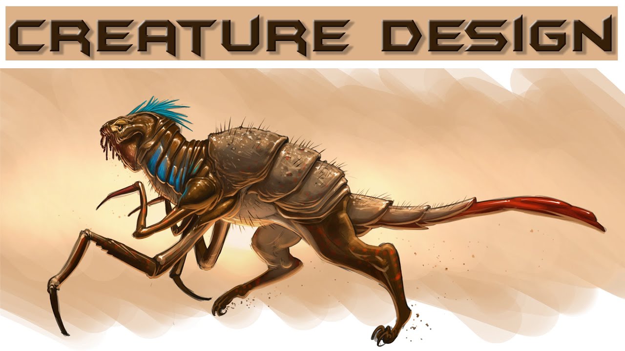 Creature Design time lapse