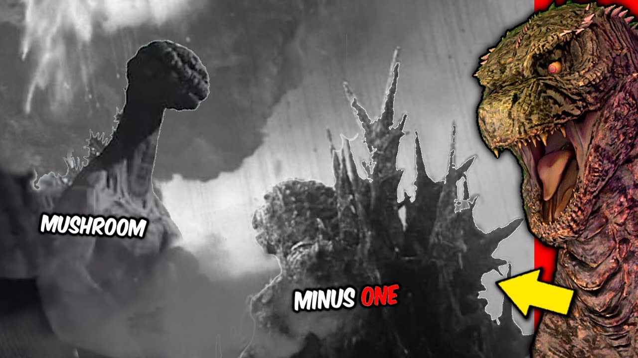 Mushroom Cloud Godzilla vs Godzilla Minus One