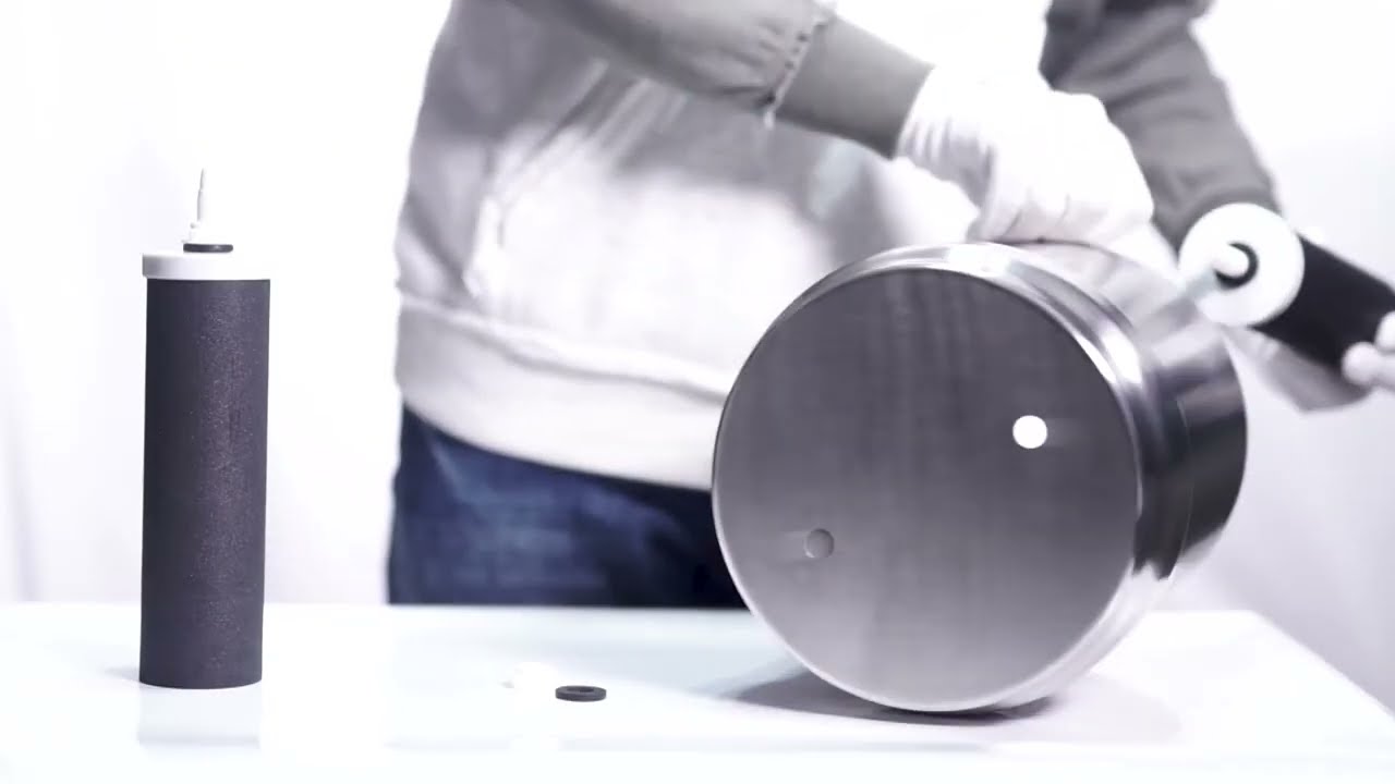 How to assemble Stainless Steel Gravity water filter - AquaEasy