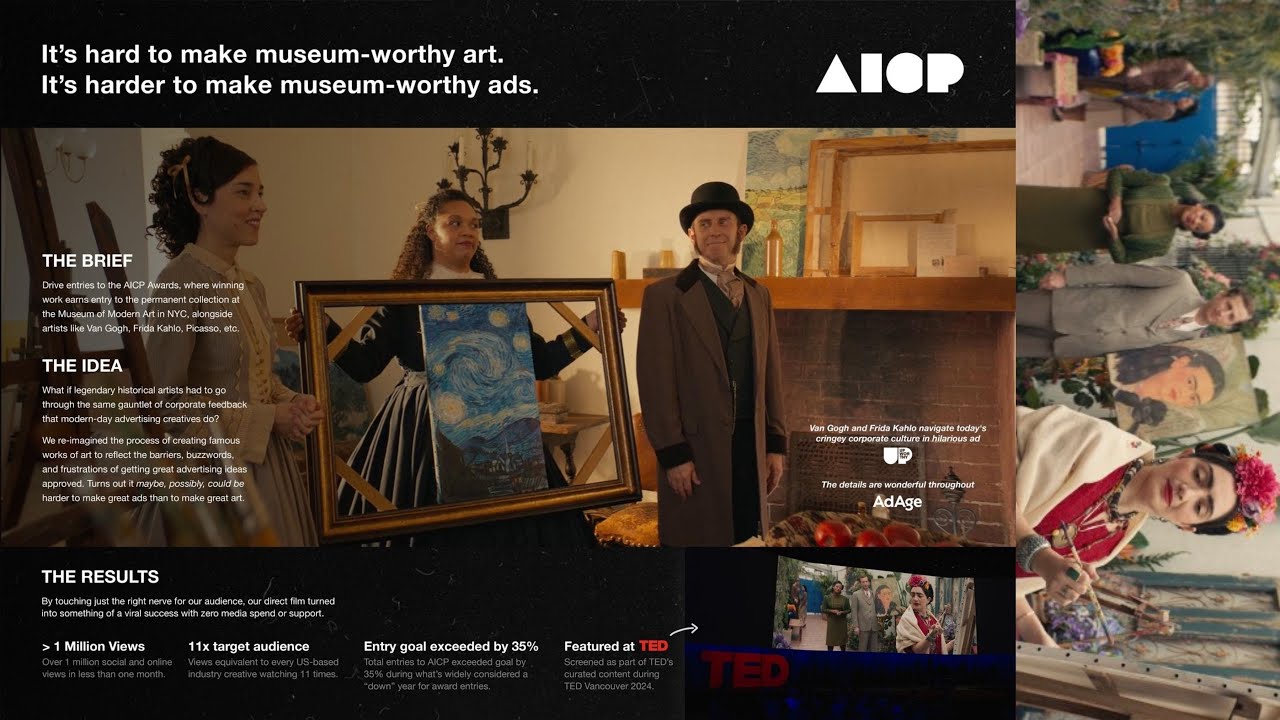AICP - Museum Worthy (Case Study) | Campaign