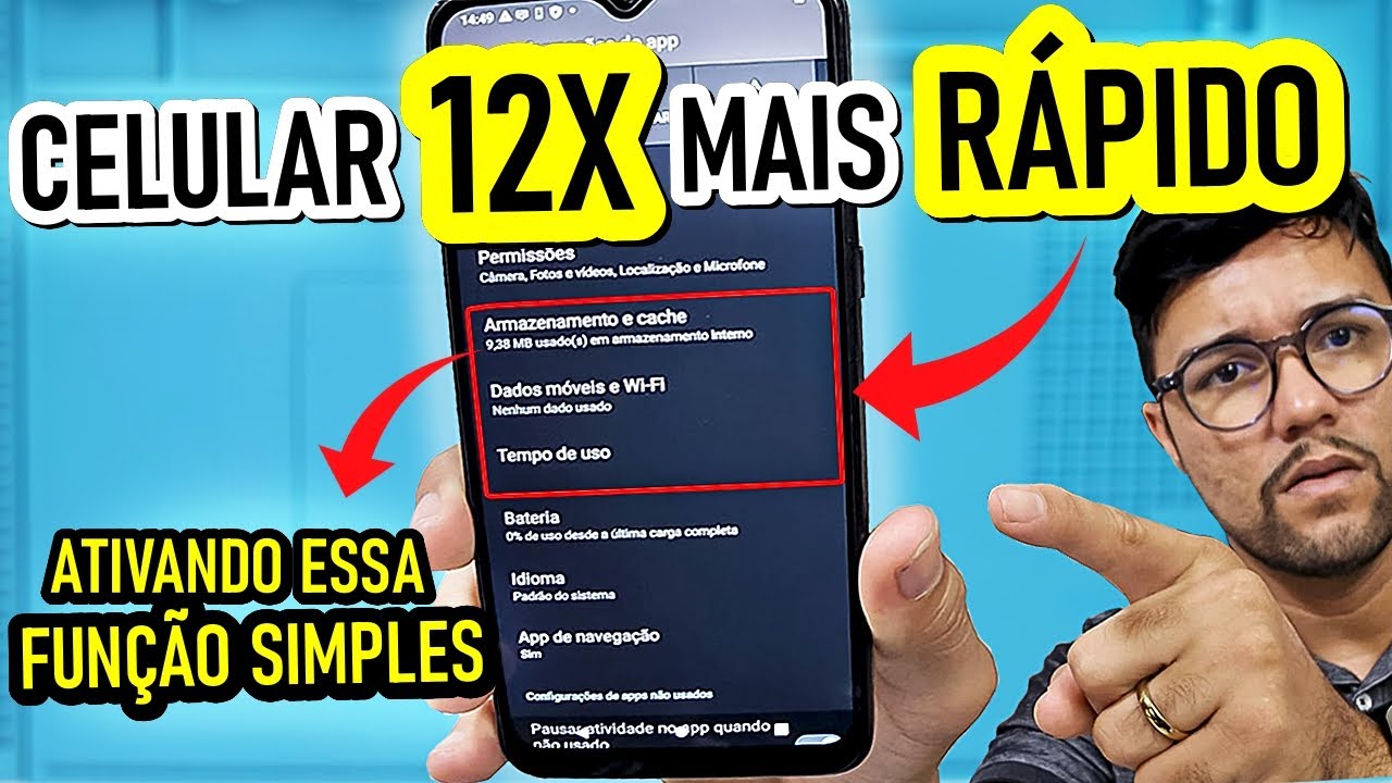 FAÇA ISSO AGORA! Deixe Seu Celular 12x Mais Rápido (NAVEGAÇÃO Chrome E CELULAR MUITO MAIS RÁPIDO)
