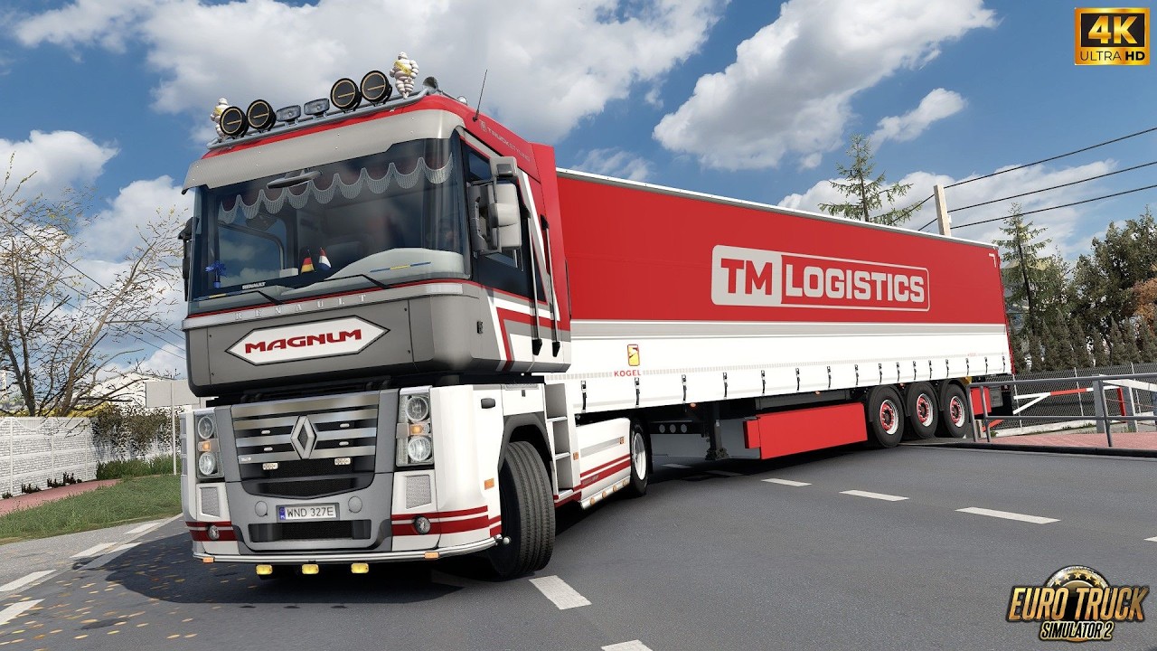 ETS2 | Realistic Driving | Real Poland Map 1:1 Update v1.56 | PNG + SnowyMoon Graphics | #ets2 1.56