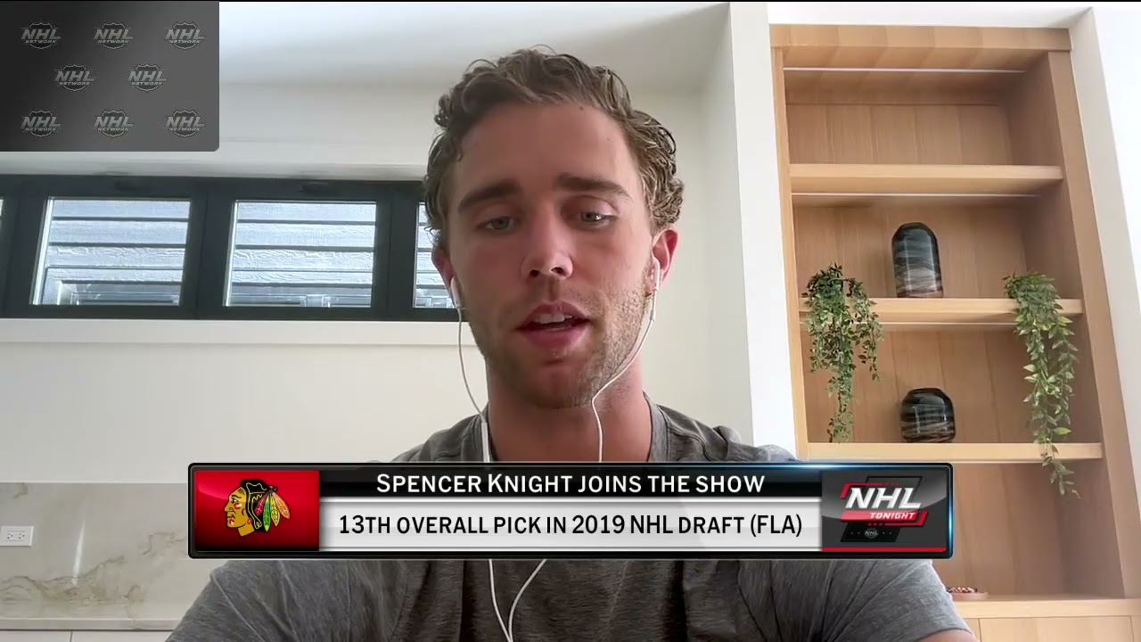 Spencer Knight joins NHL Tonight to talk contract extension