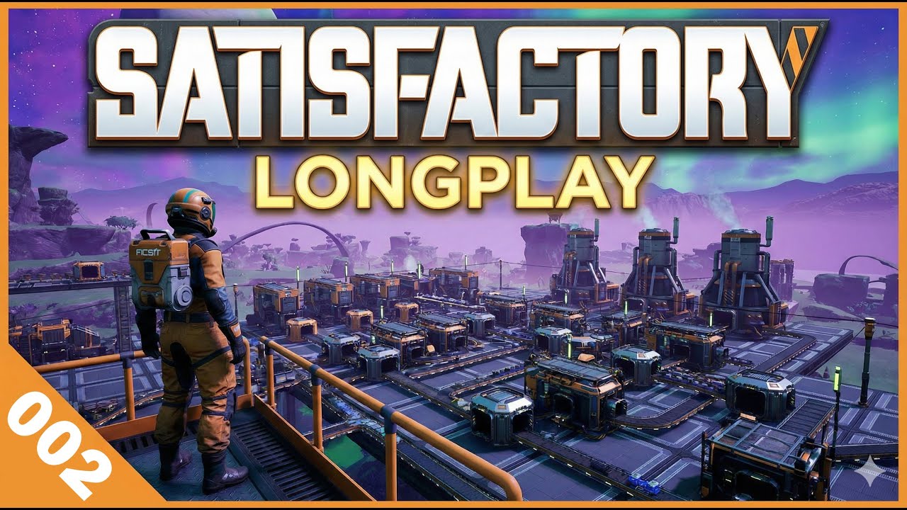 Satisfactory Longplay: Beginning Phase 2 and setting up coal power.