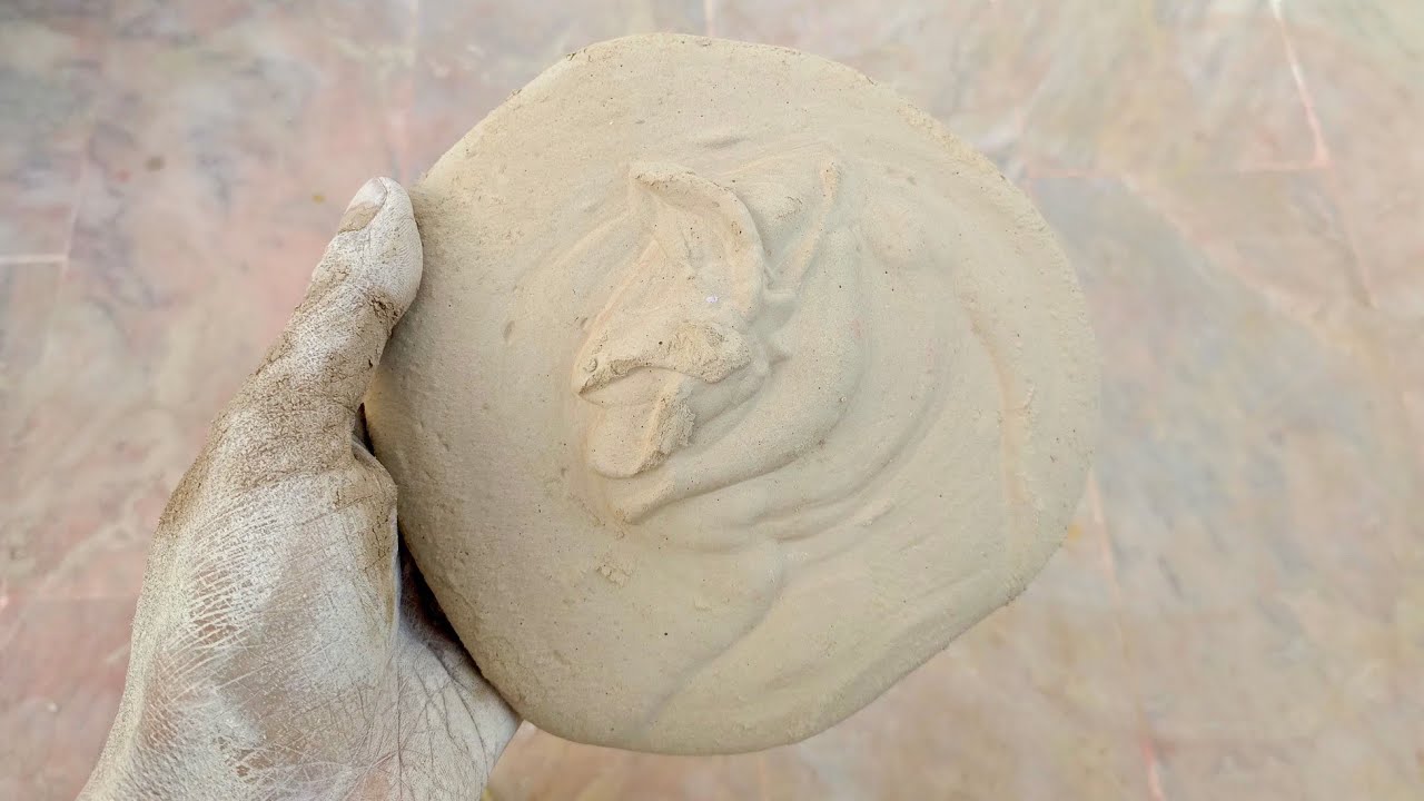 asmr. pure mud dirt clay dry water and dipping enjoy every one