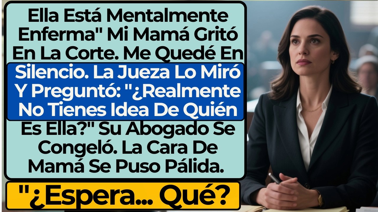 En La Sala Del Tribunal, Mi Mamá Gritó: 