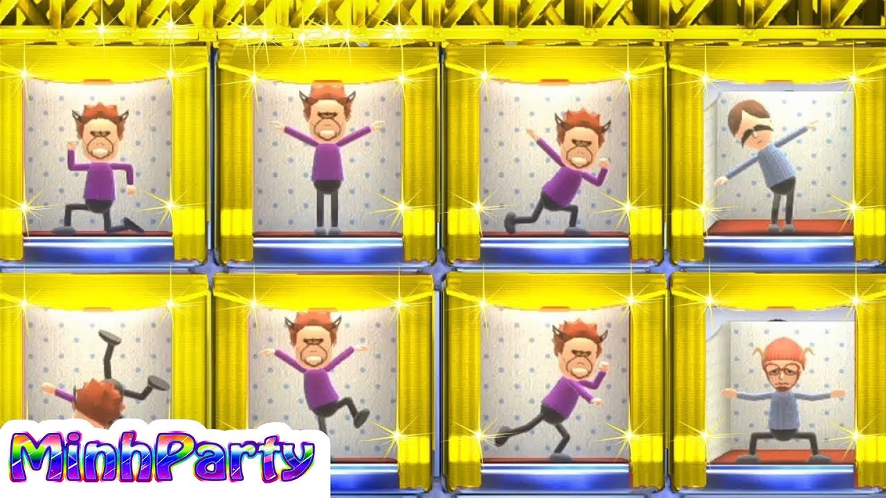 Wii Party U Dojo Domination Minigames Gameplay Ant-Man ver2.0 Advanced Difficult