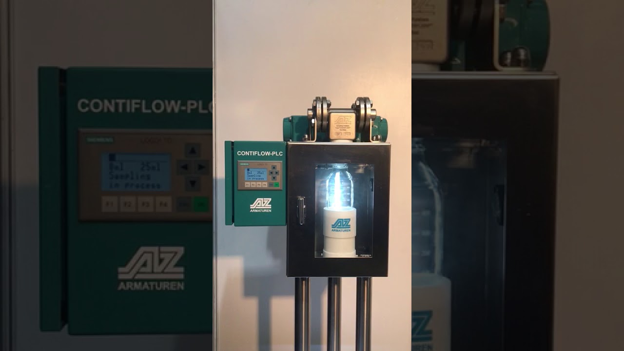 AZ Armaturen Contiflow PLC Sampling Valve System
