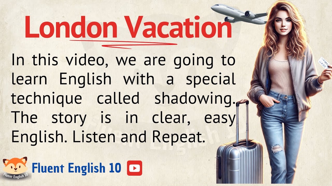London Vacation | Practice Speaking & Reading Out Loud With This English Shadowing Exercise