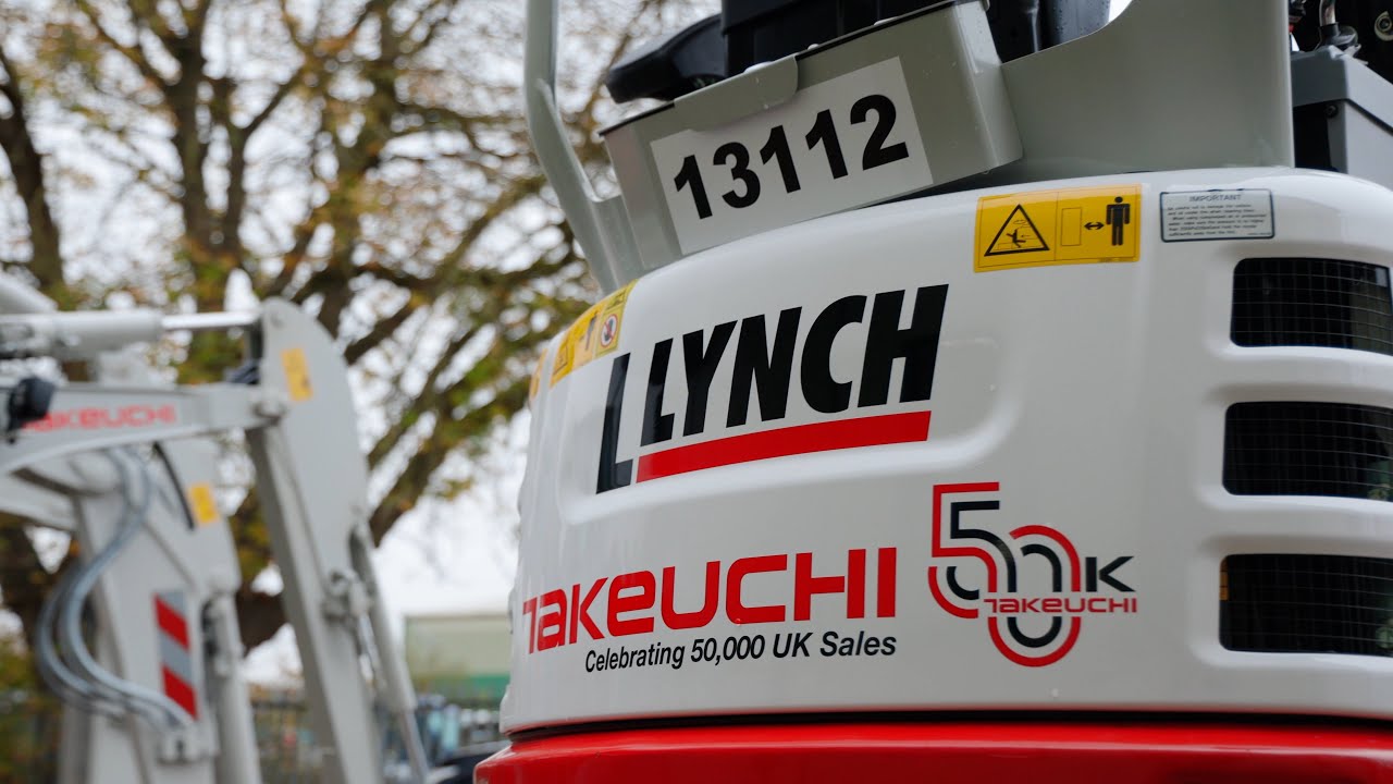 Takeuchi Sell 50,000 Excavator to Lynch Plant