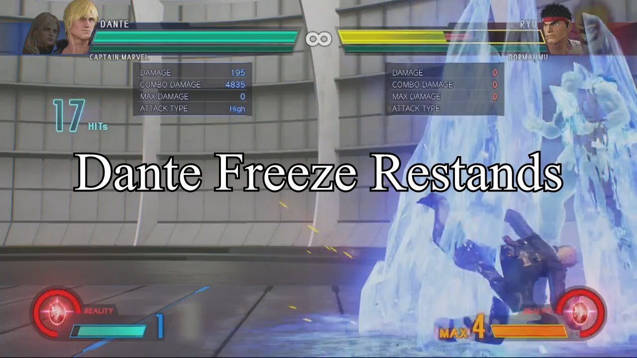MVCI Dante Freeze Restand Set Up