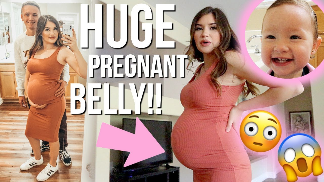 THE PREGNANT BELLY IS GETTING HUGE!!!