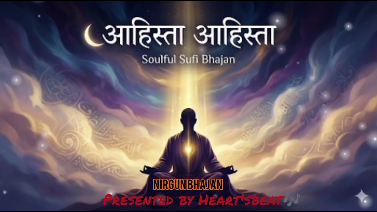 आहिस्ता आहिस्ता | सूफी निर्गुण भक्ति भजन | Soulful Sufi Ghazal | Spiritual Evolution Song