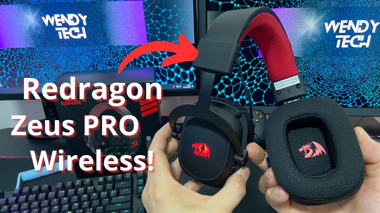 ✅REDRAGON ZEUS PRO, TESTE NO PC E PS5!  VALE A PENA? (unboxing)