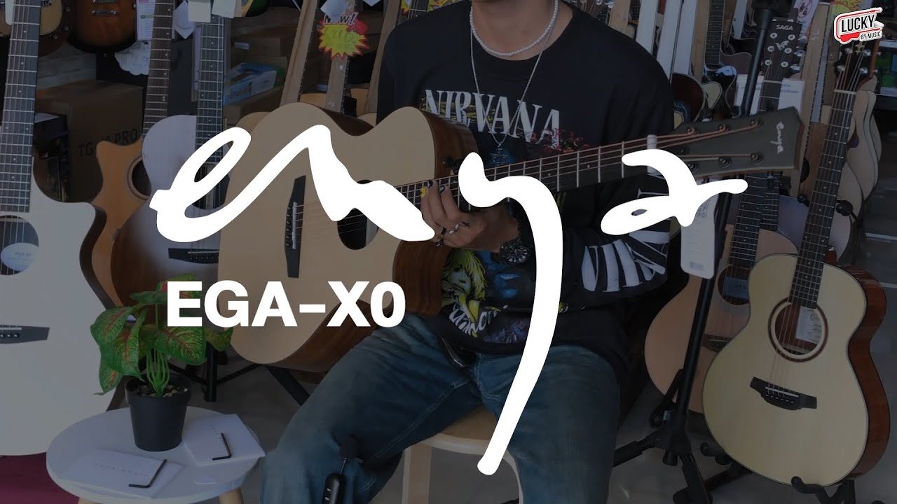รีวิว กีต้าร์โปร่งไฟฟ้า Enya EGA-X0 ไม้ HPL เสียงนุ่มละมุนหู สเปคคุ้มราคาสุดๆ #กีต้าร์โปร่ง