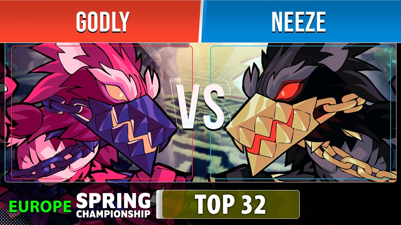 Godly VS Neeze - Top 32 - EU - Brawlhalla Spring Championship 2022