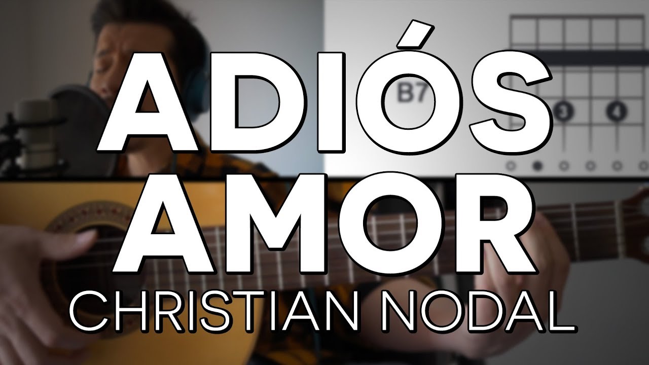 Adi&oacute;s Amor Christian Nodal - Guitarra [Mauro Martinez]