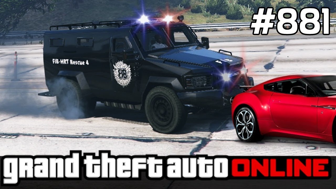 GTA 5 PC Online Po Polsku [#881] Policja TARANUJE /z Bertbert