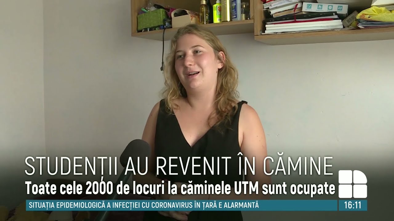 Studenţii s-au cazat în căminele din Capitală. Care sunt condiţiile şi cât achită lunar