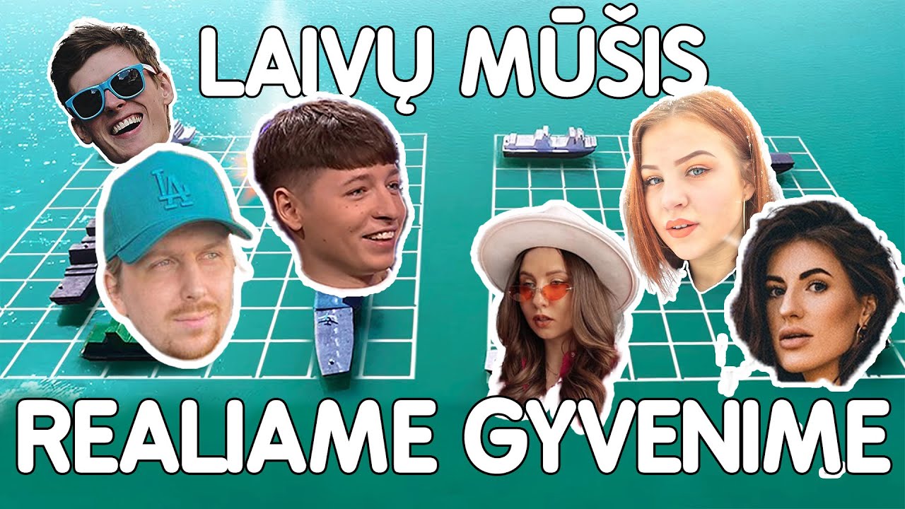 LAIVŲ MŪŠIS REALIAME GYVENIME | Talžūnas, Aqva, Gretasweet, STIMOMEDIA, Vėjas, Silvija | Pildyk