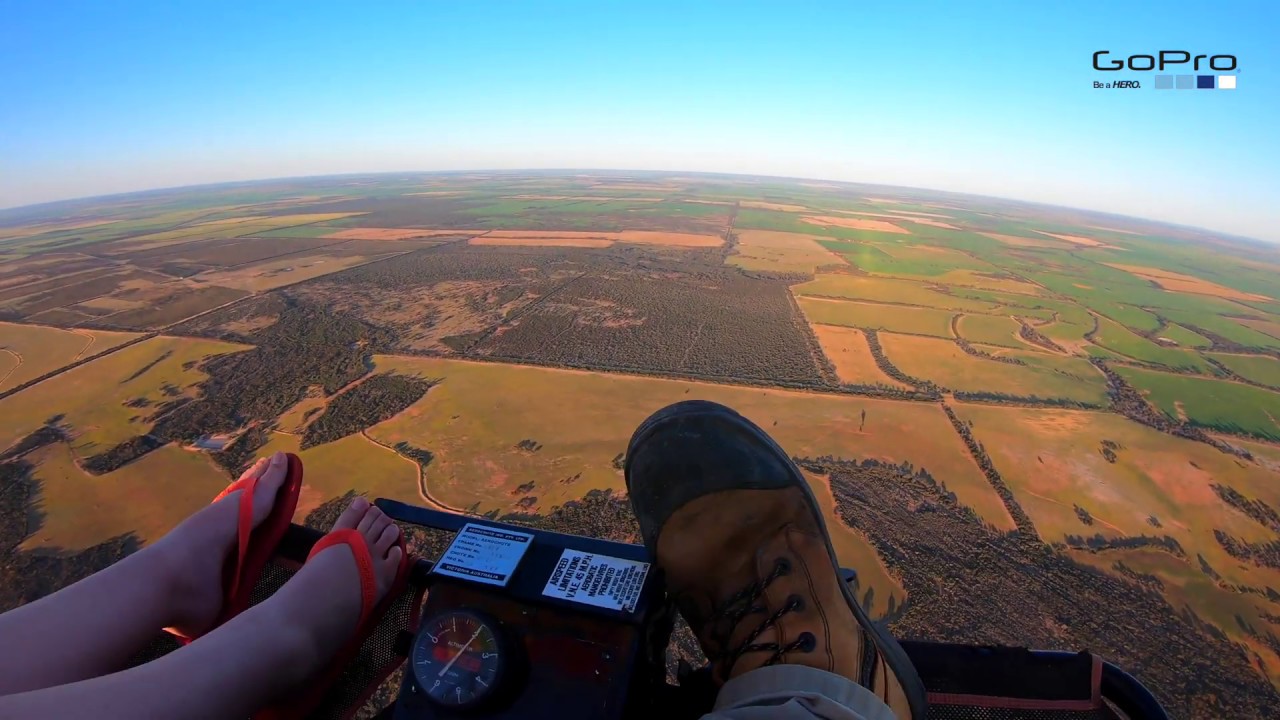 GoPro hero 7 Black Time-Warp test || Handheld test in open cockpit aircraft!