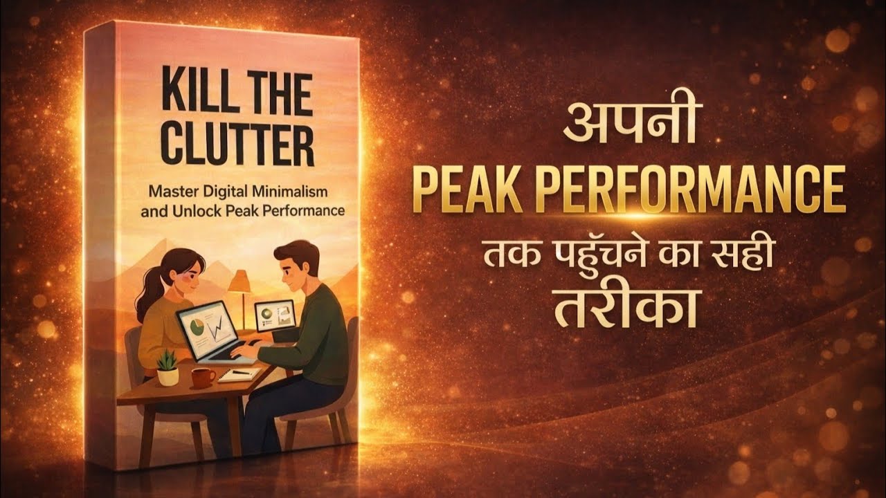 KILL THE CLUTTER | डिजिटल मिनिमलिज़्म में मास्टरी करके अपनी Peak Performance तक पहुँचें | Audiobook