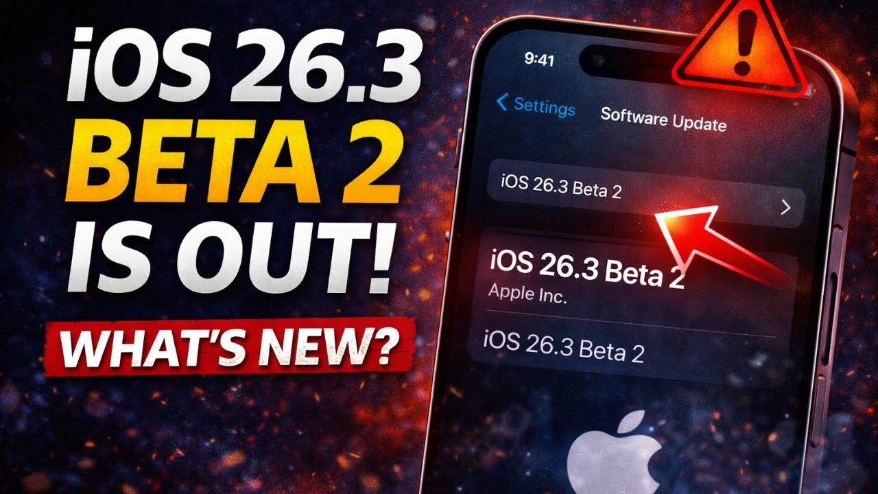 iOS 26.3 Beta 2 is Out! - What's New?