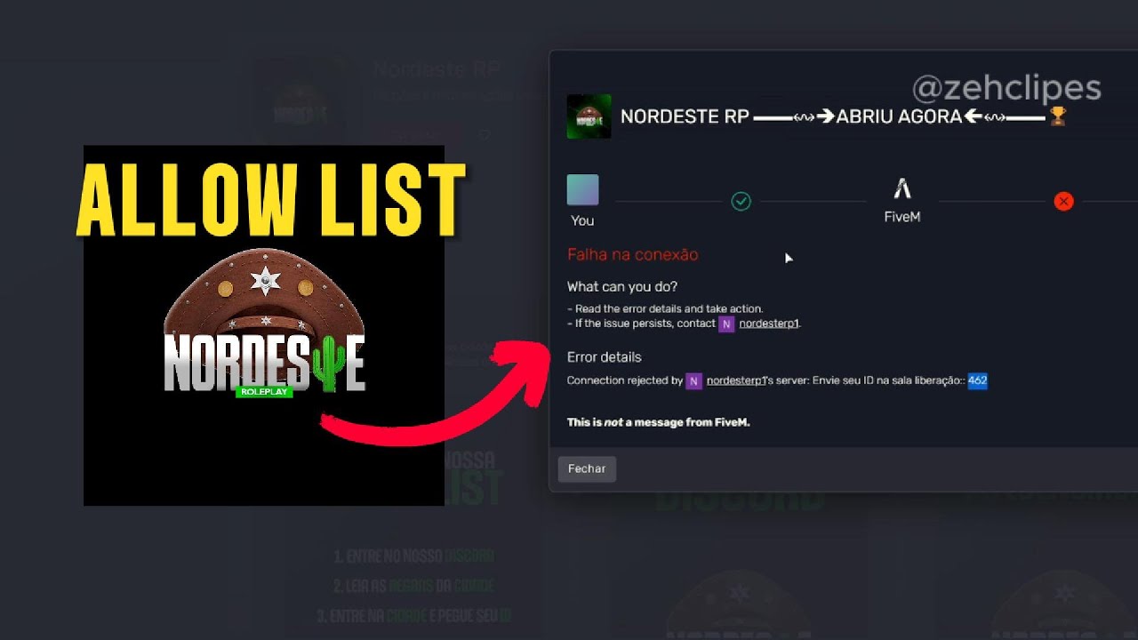 Como jogar na NordesteRP - [Tutorial Completo Allowlist]