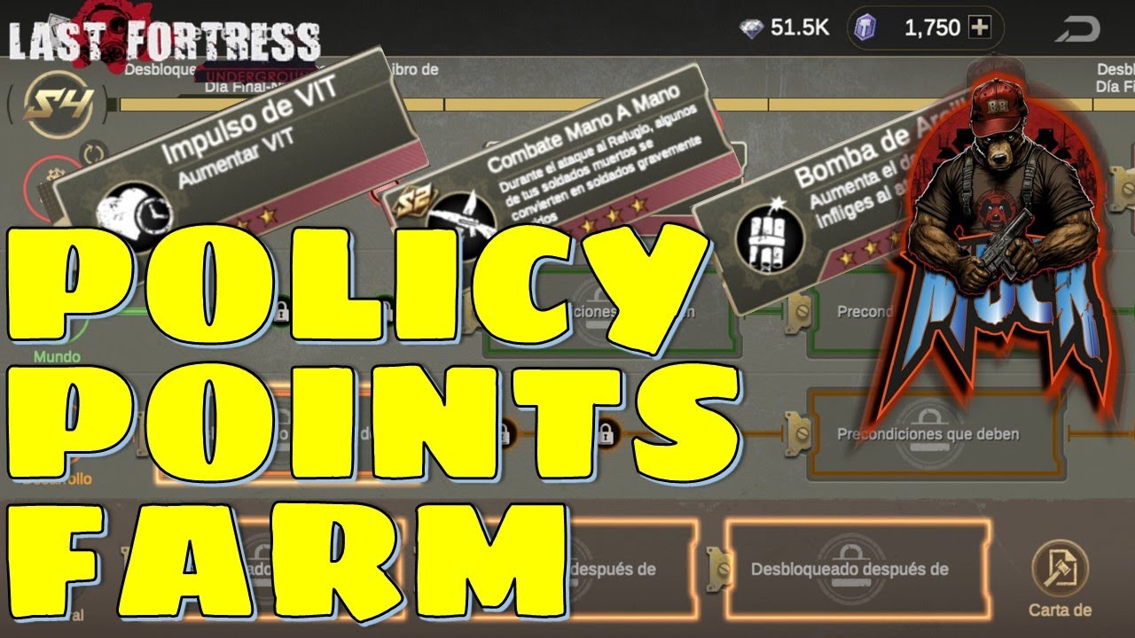 Last Fortress: Underground - The Policy Points Farm