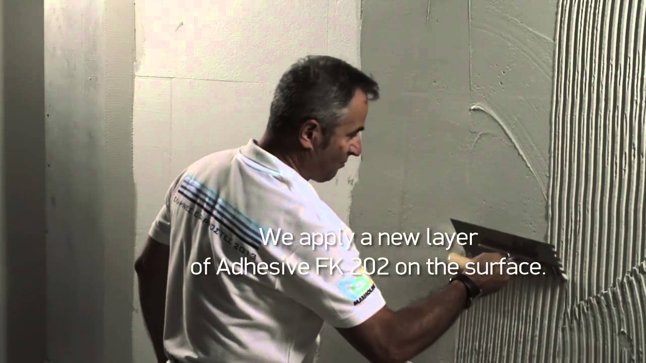 External Thermal Insulation Composite System MARMOLINE MONOSIS: Basic Application Steps