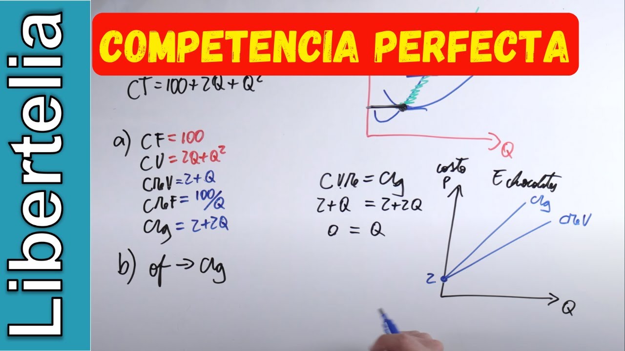 Ejercicio de competencia perfecta y costo total | Libertelia