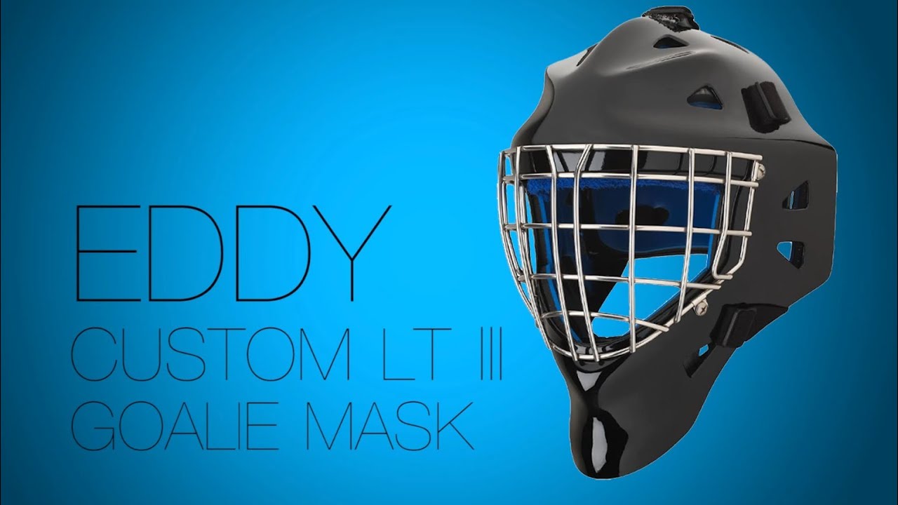 Eddy Custom LT III Goalie Mask
