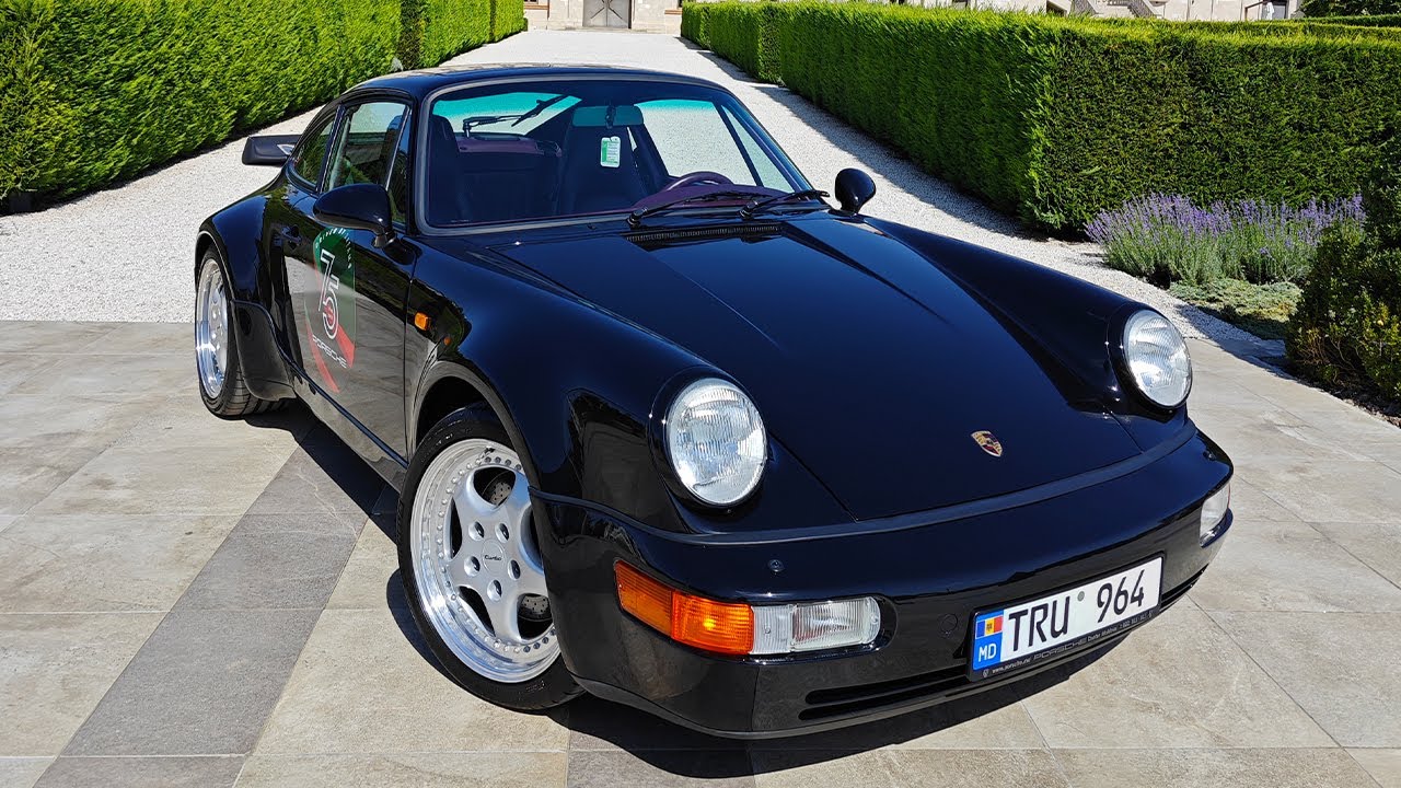 Am condus Porsche 911 Turbo (964) produs în 1991! / Test Drive AutoBlog.MD