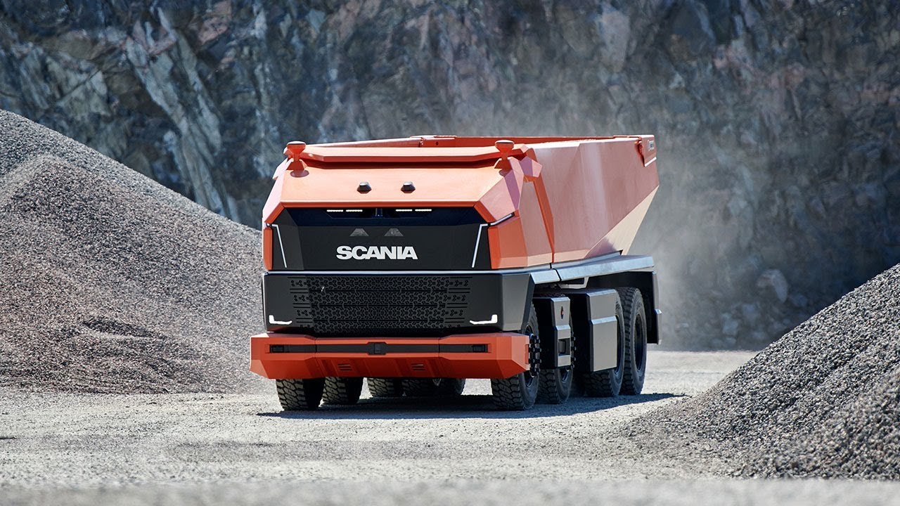 Scania AXL - Autonomer Konzept Lkw ohne Kabine
