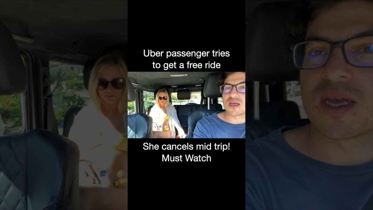 Uber Rider Cancels Mid Trip & Gets Kicked Out!