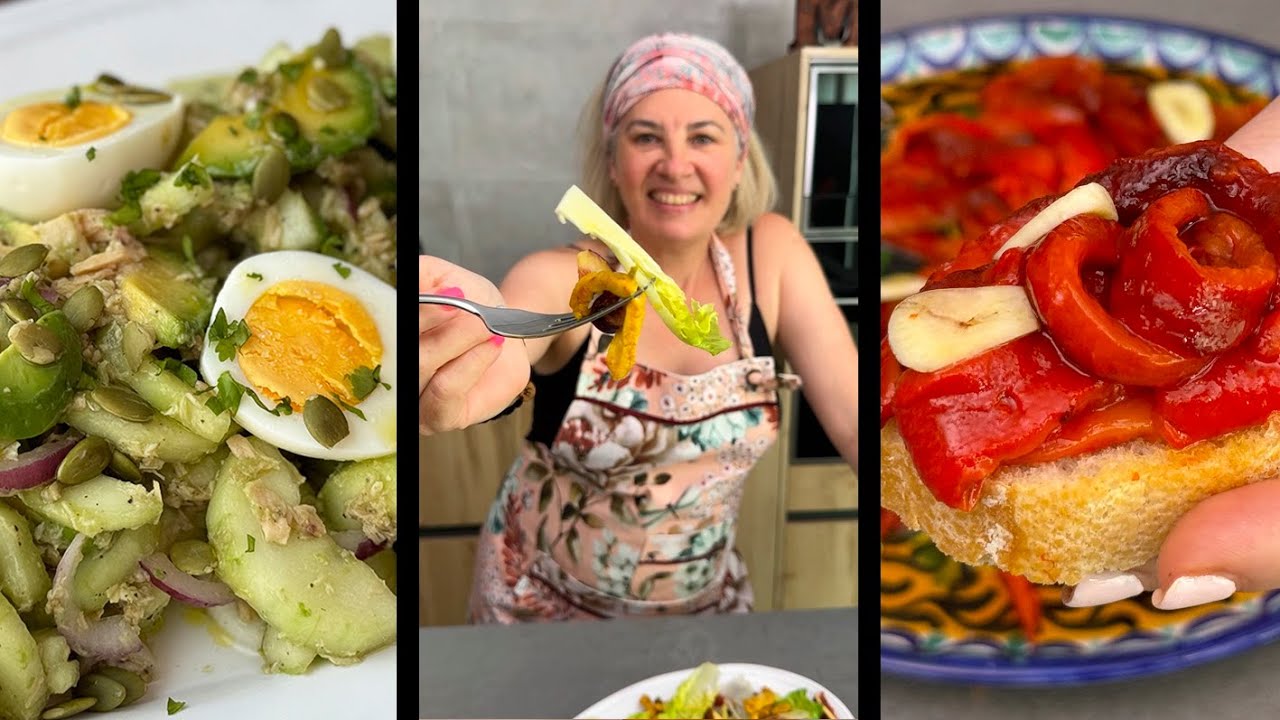 7 ENSALADAS FÁCILES Y RICAS PARA CADA DÍA DE LA SEMANA