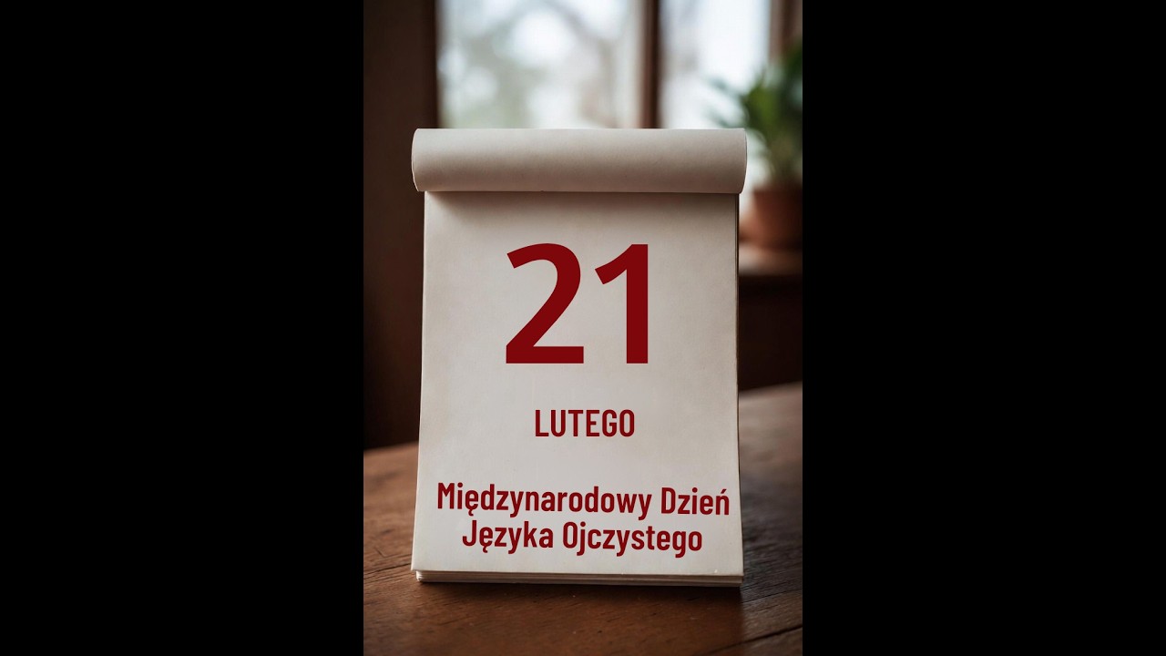 Dzień dobry dla piosenki - 21 lutego - Dzień języka ojczystego